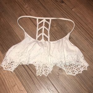 White Bikini Top